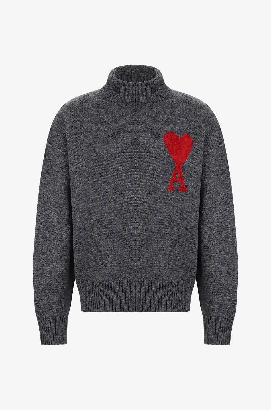Pull épais à col montant XXL Red Ami de Coeur