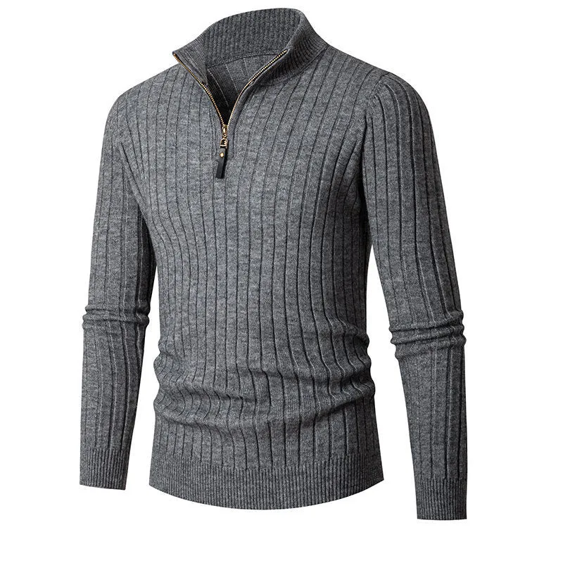 RMY | Pull Chic à Demi-Zippé pour Hommes