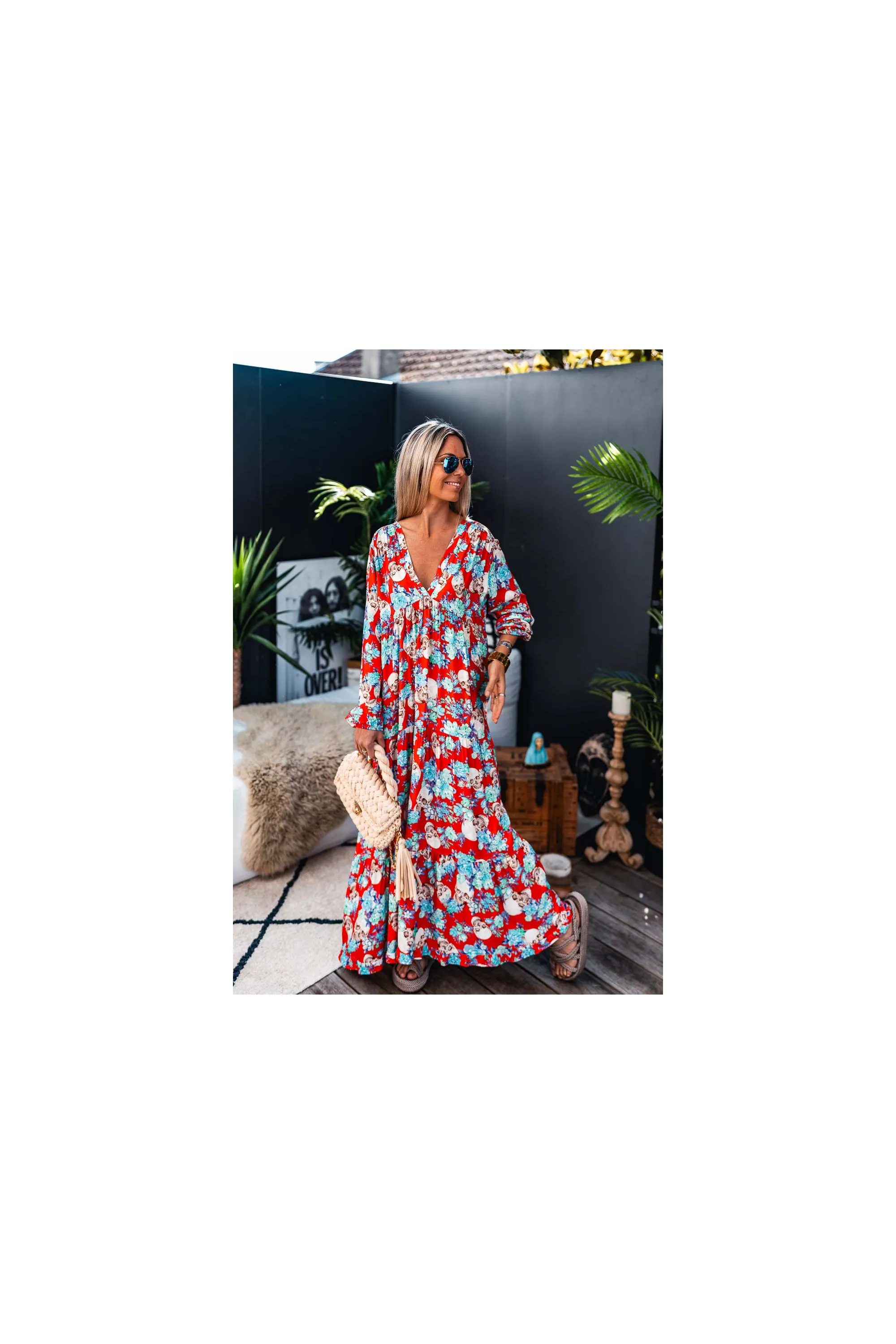 Robe Iago rouge