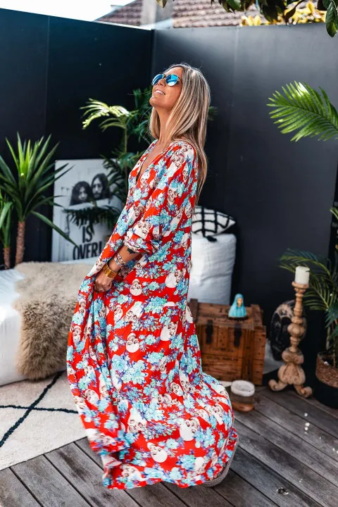 Robe Iago rouge