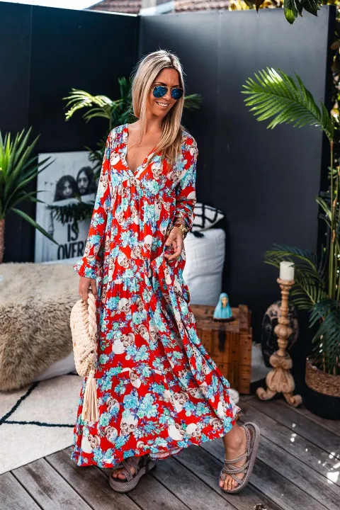 Robe Iago rouge