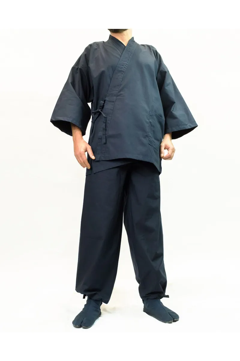 SAMUE en Coton Taille Homme M Couleur bleu foncé