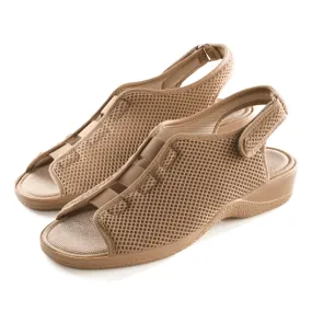 Sandales confort Saya marine ou beige