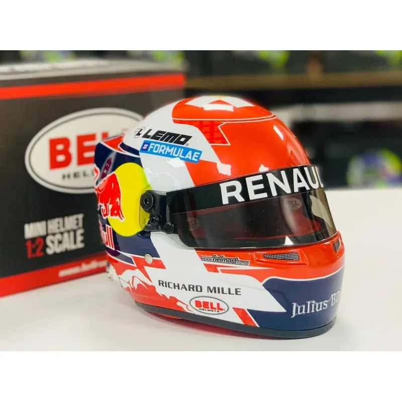 Sebastian Buemi 2018 mini casque casque Formule-E échelle 1:2