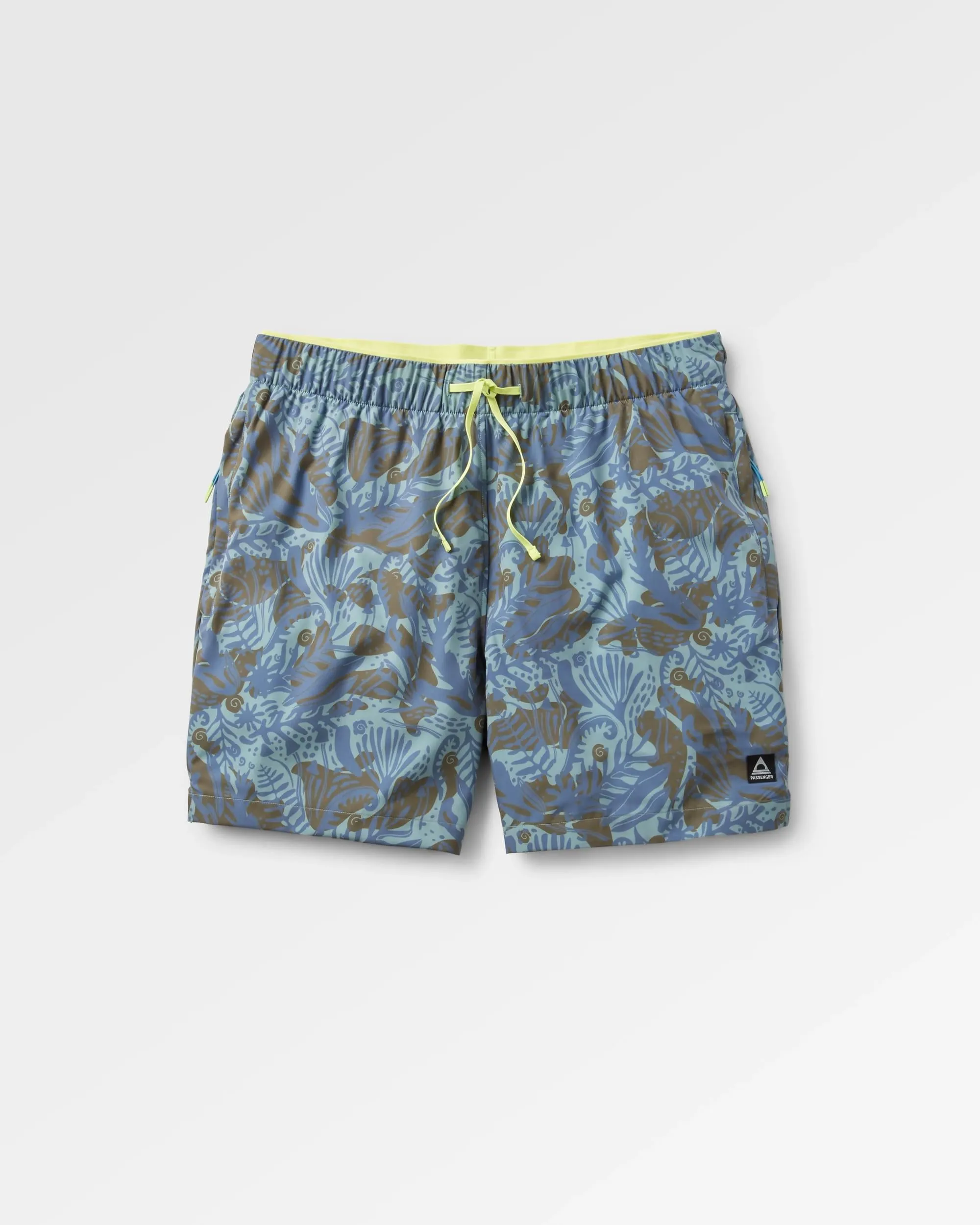 Short Sandune Trail - Algues Abstraites Pistache