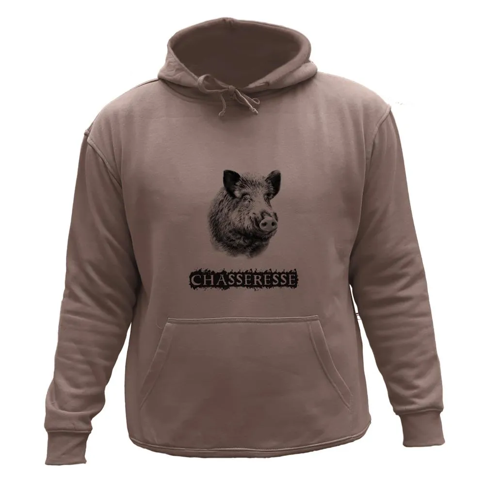 Sweat de chasse – Chasseresse Sanglier