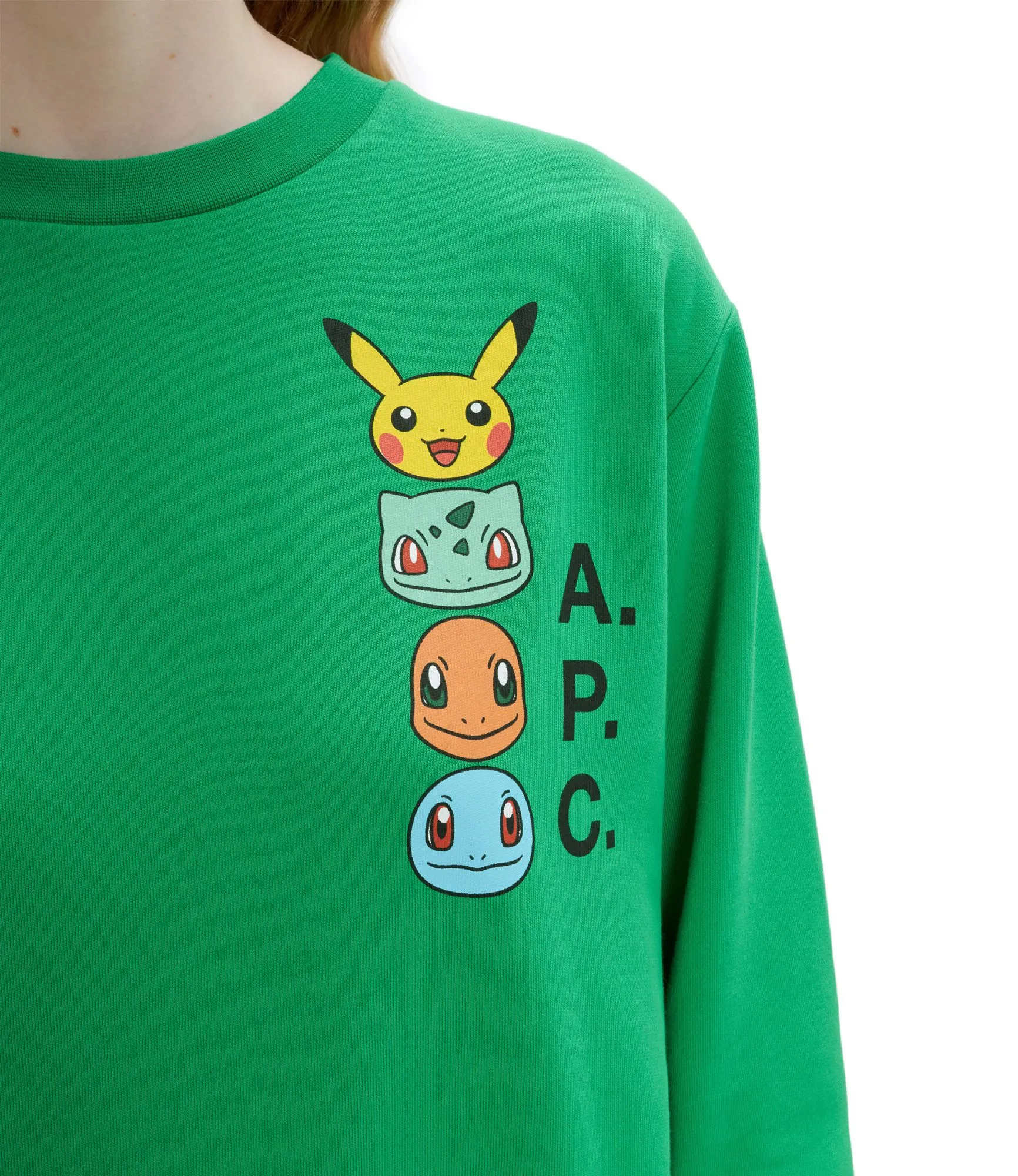 Sweat Pokémon The Portrait F Vert | A.P.C.