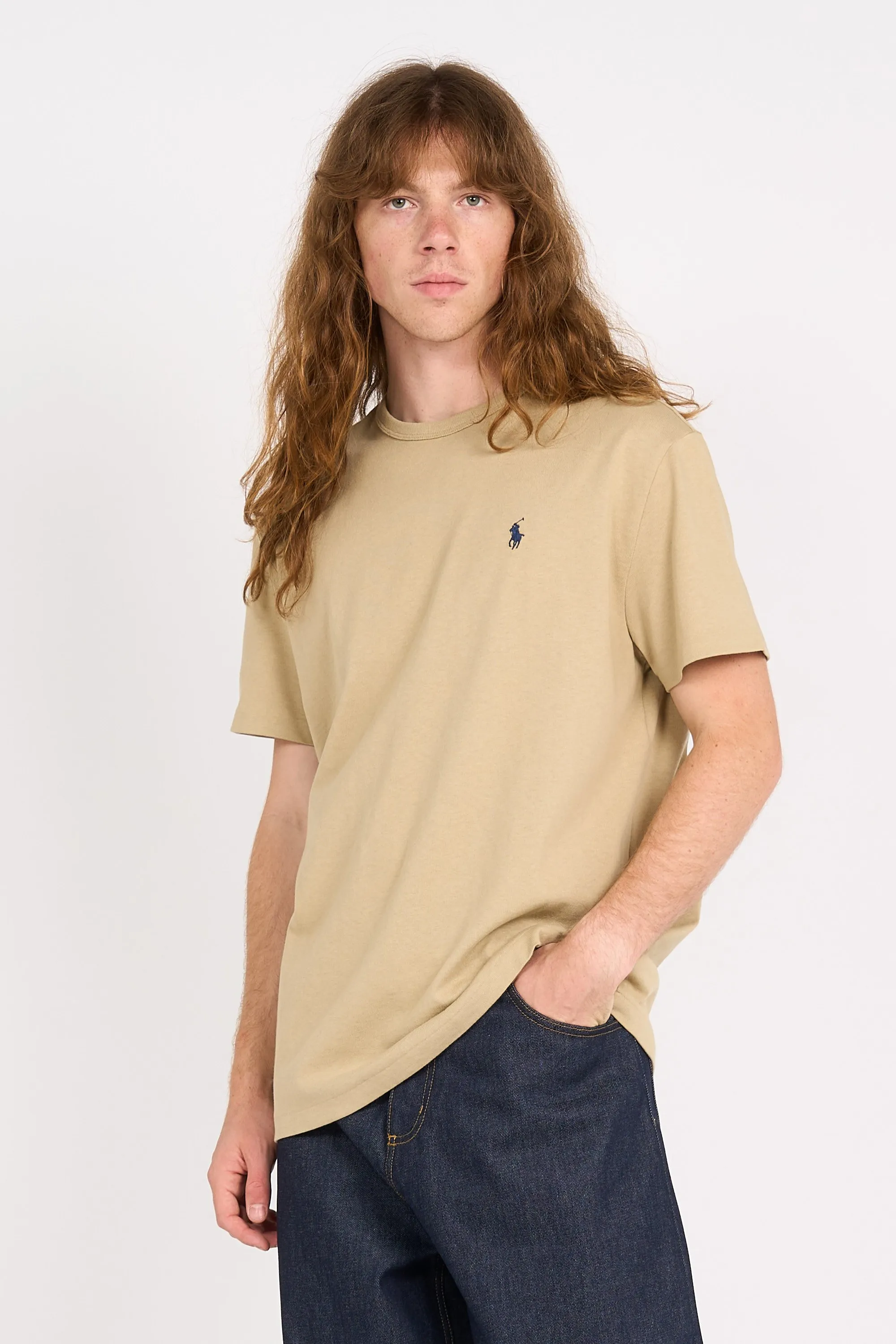 T-shirt Beige Polo Ralph Lauren - Homme | Citadium