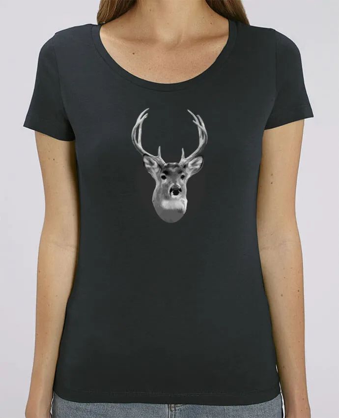 T-shirt Femme Cerf par justsayin