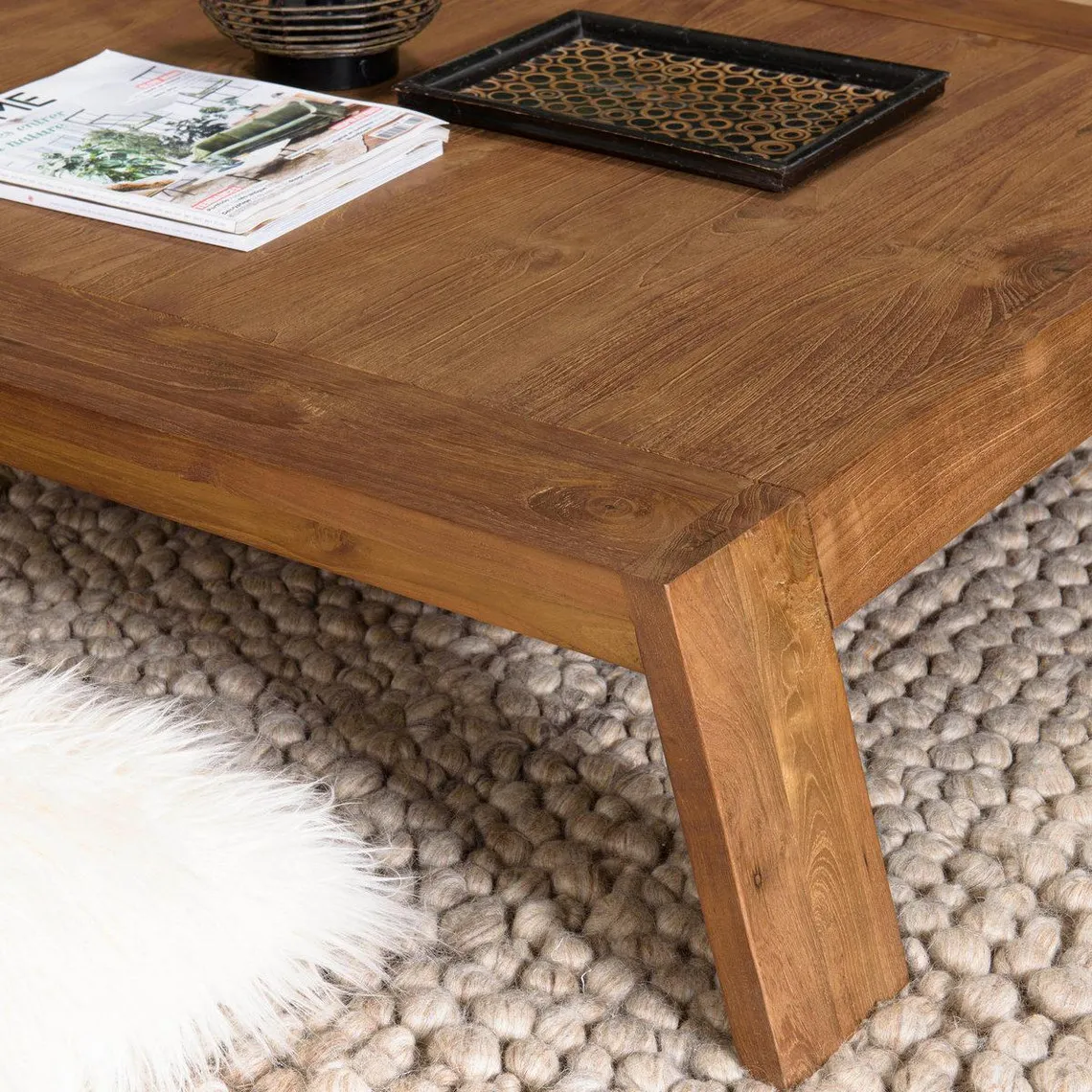 Table basse SIXTINE rectangulaire | 3 Suisses