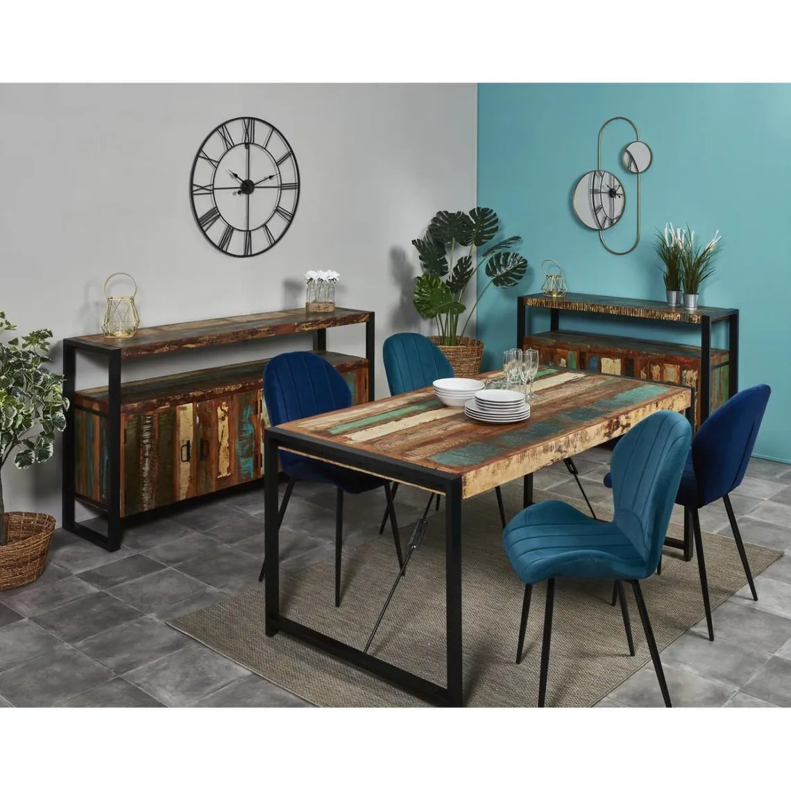 Table de repas Mumbai Mortiz Marron | 3 Suisses