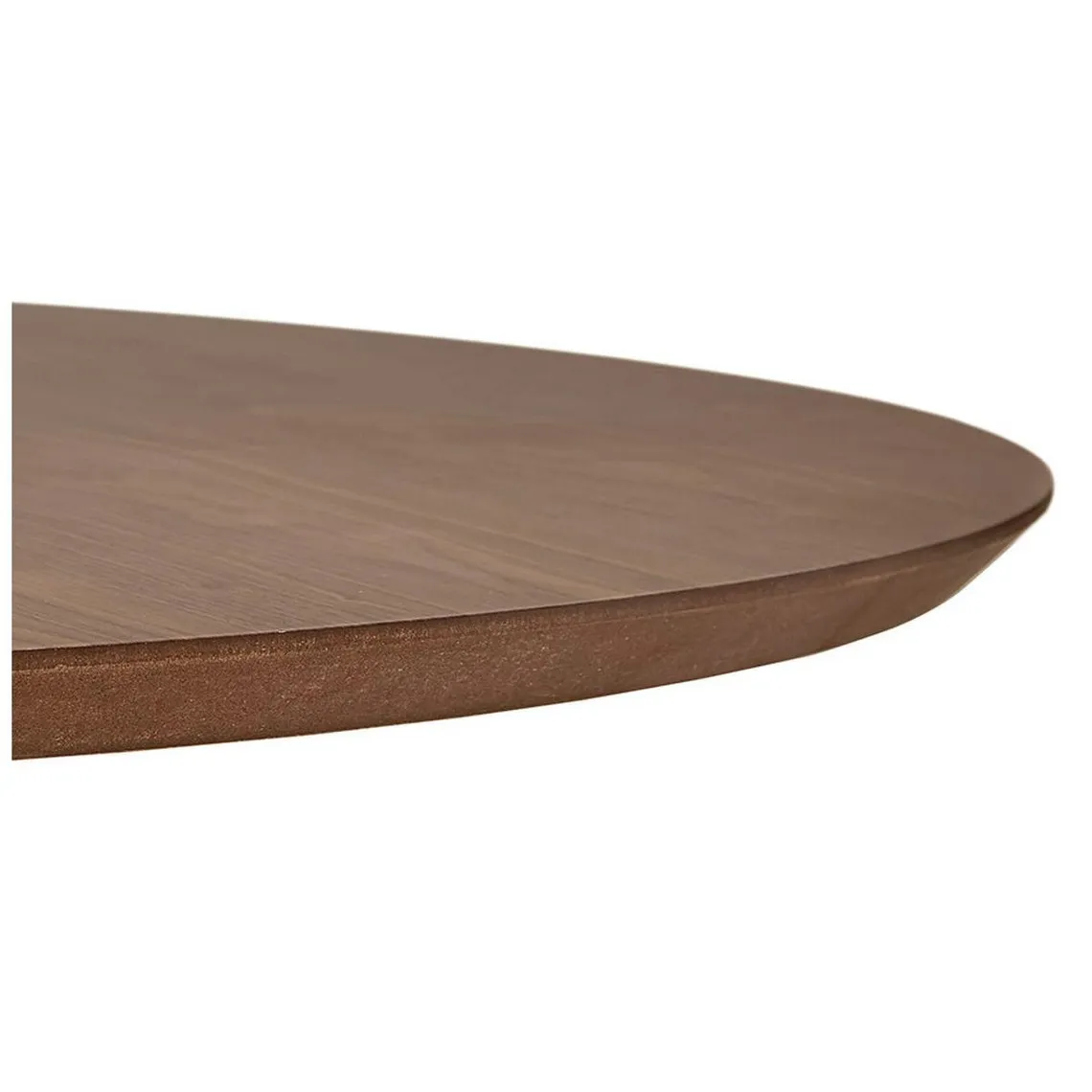 Table De Salle à Manger Marron Foncé Design MARISA Style Scandinave  | 3 Suisses