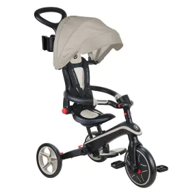 Tricycle Evolutif Trike Explorer Foldable 4-en-1 - Taupe