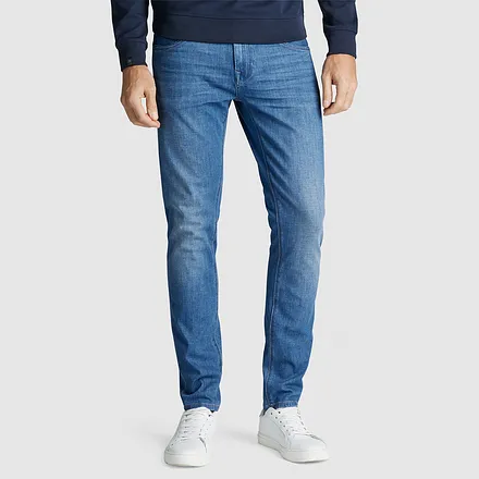 Vanguard Jean V850 Rider Bleu Moyen Effet Usé VTR850-MBU co
