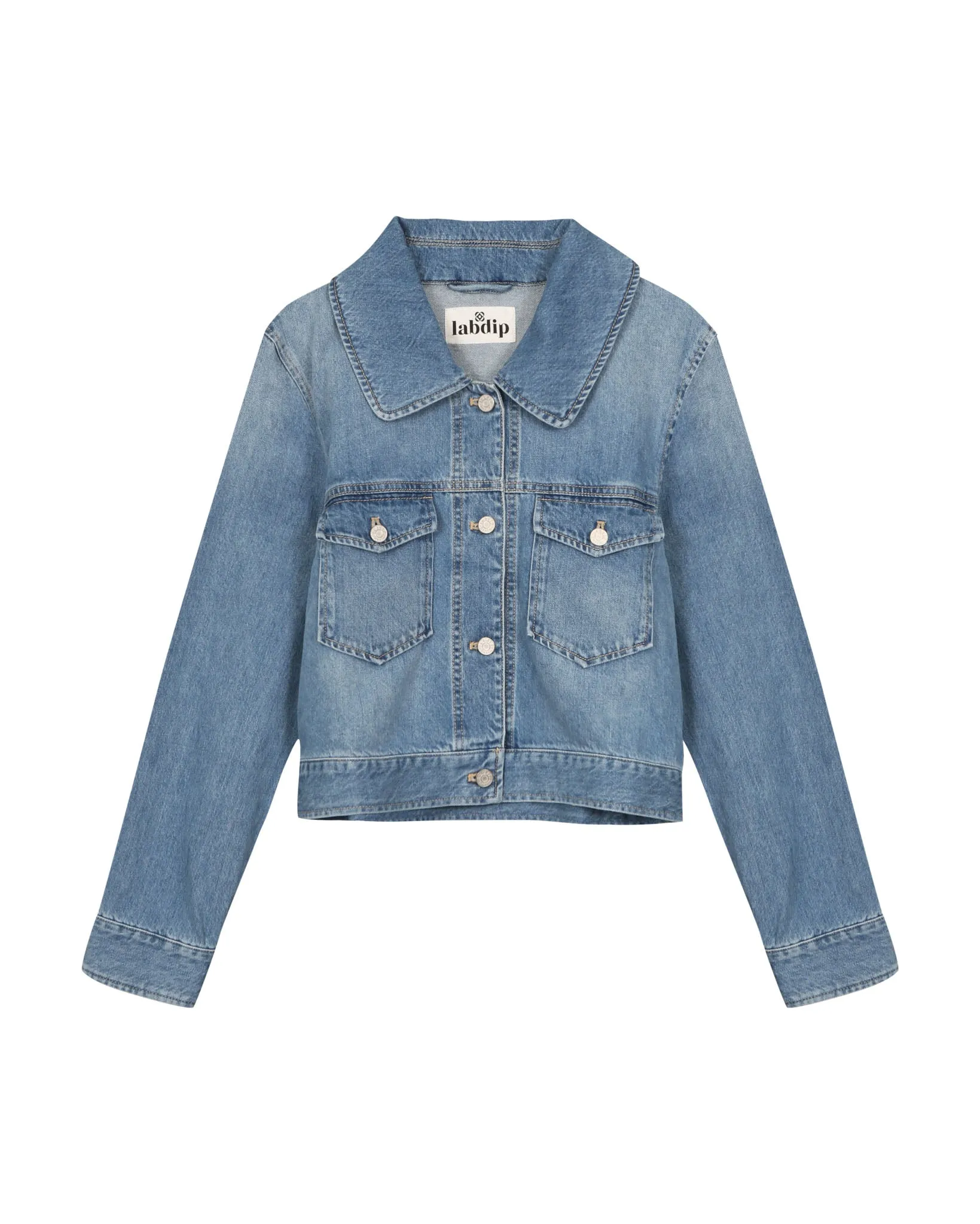 Veste BOXY Bleu moyen