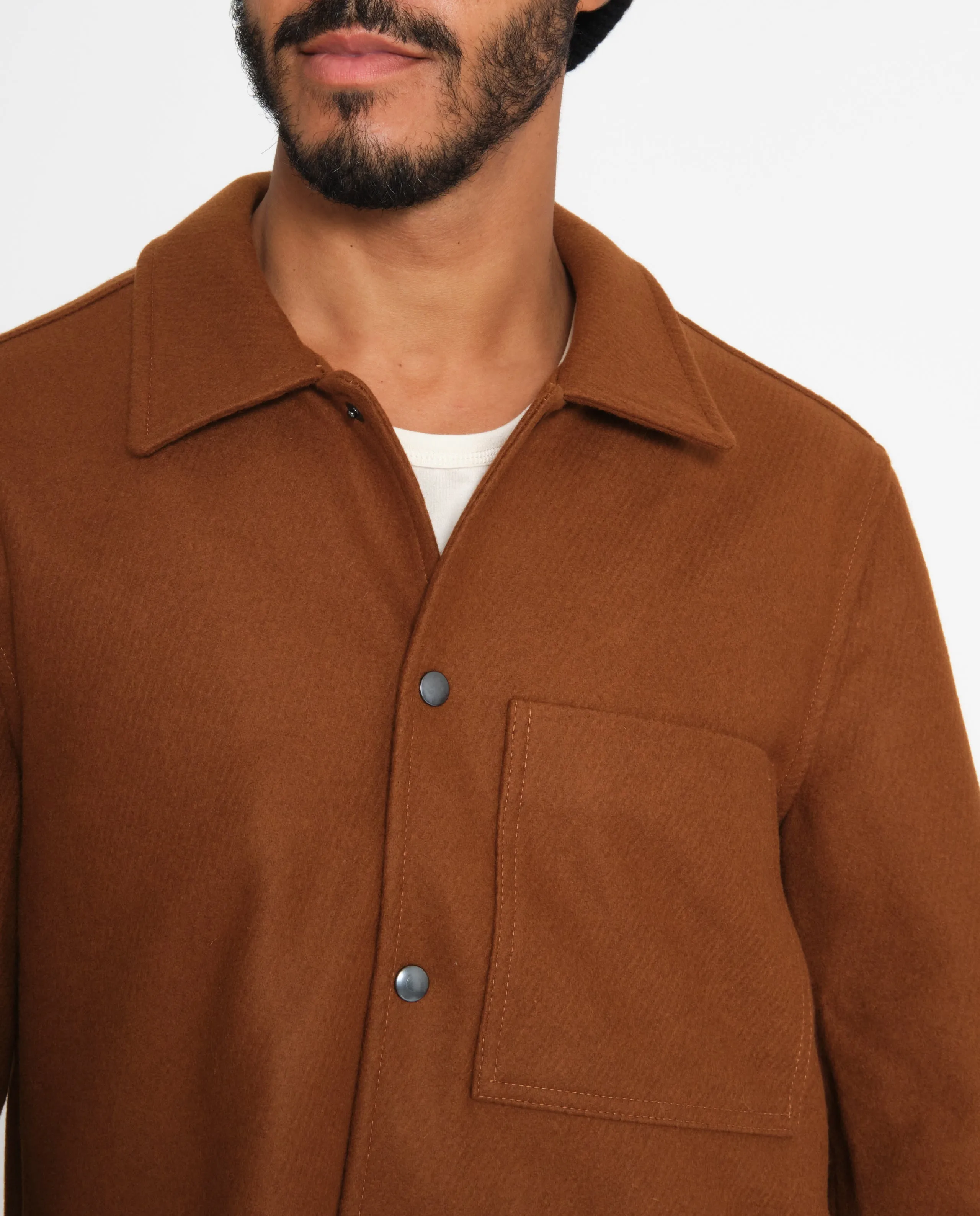 Veste en laine recyclée
