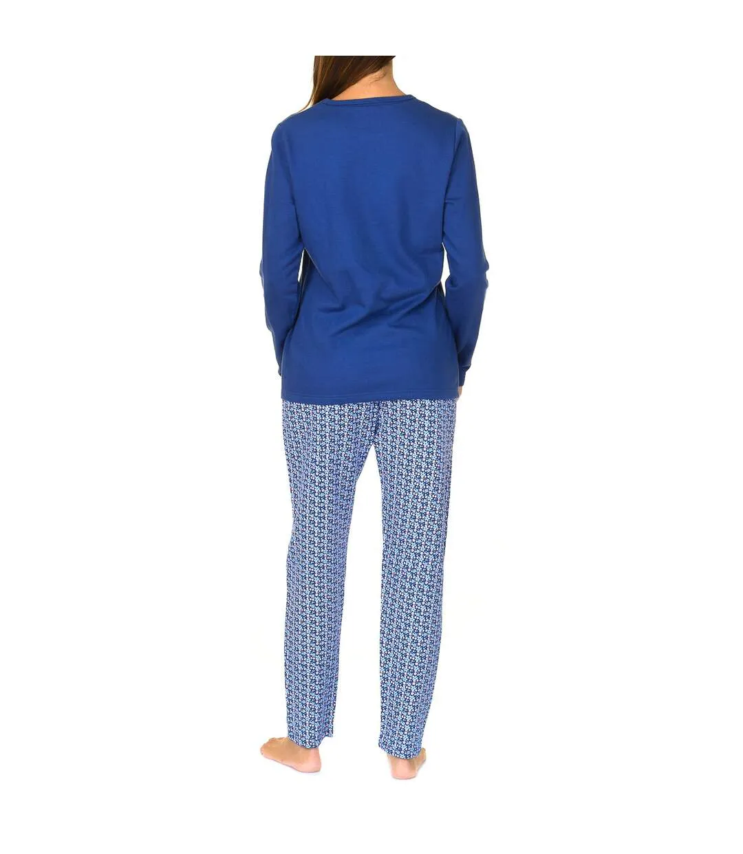 Women's Flowers Plush Winter Pajamas KL45153